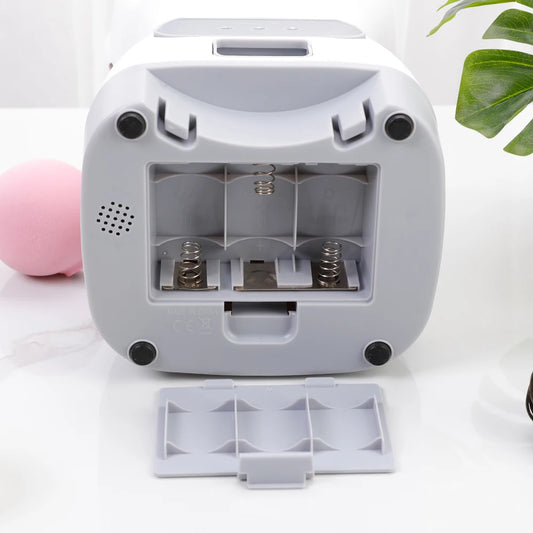 3.5L WiFi Smart Cat Feeder with Voice Recorder - side view