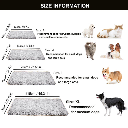 Self-Heating Pet Mat for Cats and Small Dogs - side view