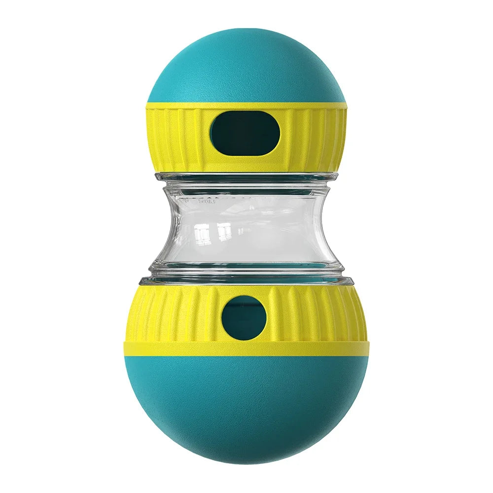 IQ Slow Feeder Ball for Dogs and Cats - Blue