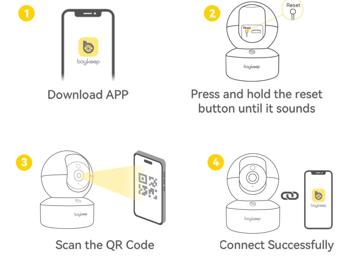 2K Pet Camera with WiFi App, 360 Pan-Tilt and 2-Way Audio - view 13