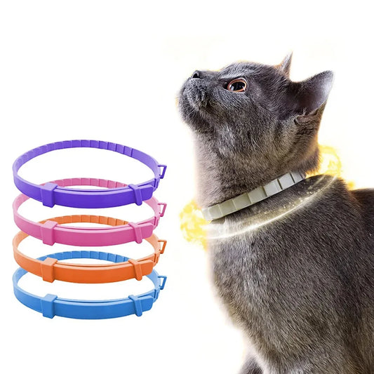 Adjustable Waterproof Plastic Dog Collar - side view