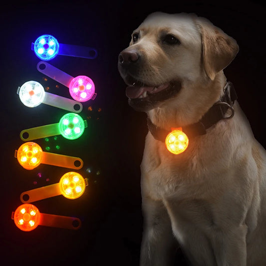 LED Waterproof Pet Collar Safety Light - side view