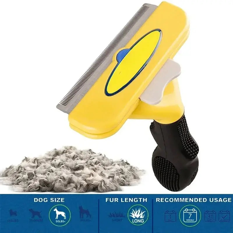 Large Dog Hair Removal and Grooming Comb