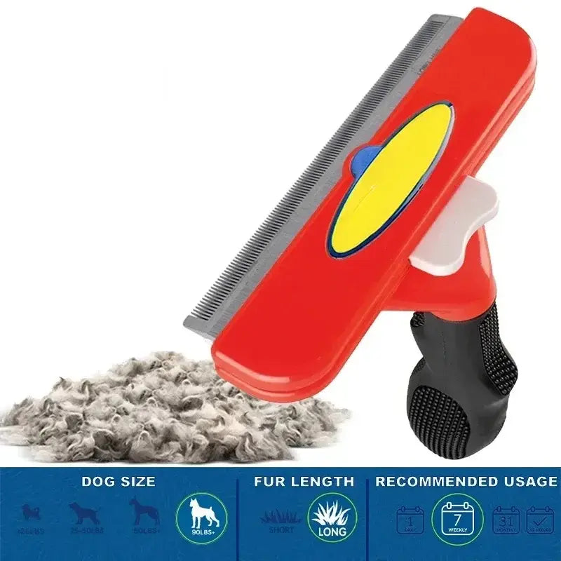 Large Dog Hair Removal and Grooming Comb