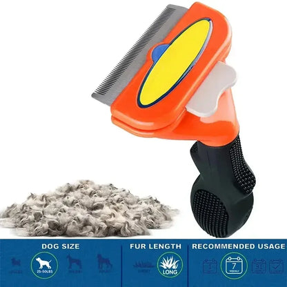 Large Dog Hair Removal and Grooming Comb