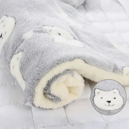 Flannel Pet Sleeping Mat and Sofa Cushion for Dogs and Cats