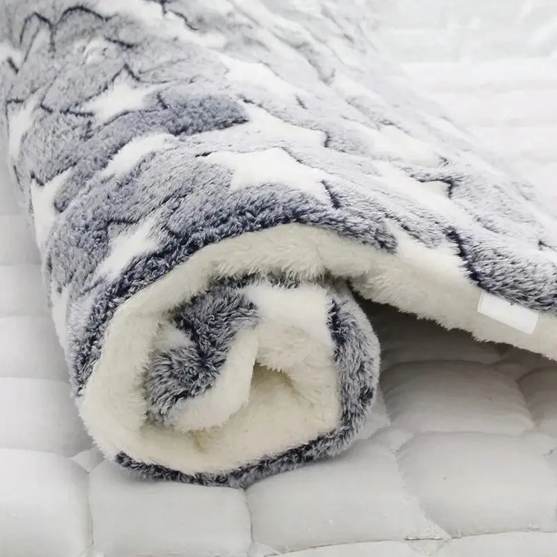 Flannel Pet Sleeping Mat and Sofa Cushion for Dogs and Cats