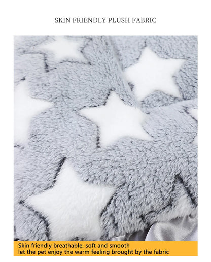 Soft Flannel Pet Sleeping Mat for Cats and Small Dogs - view 12