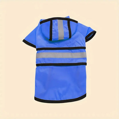 Waterproof Windproof Adjustable Dog Raincoat - alternate angle