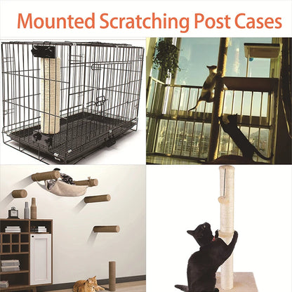 Replacement Sisal Scratching Post for Cat Trees - close-up