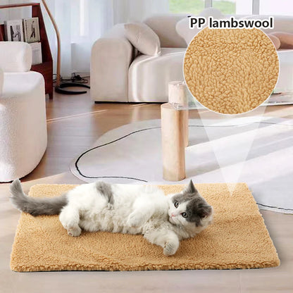 Self-Heating Pet Mat for Cats and Small Dogs - lifestyle