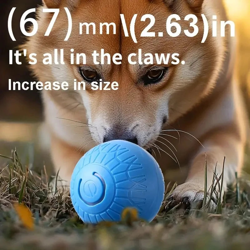 USB Rechargeable Smart Rolling Dog Ball - view 11