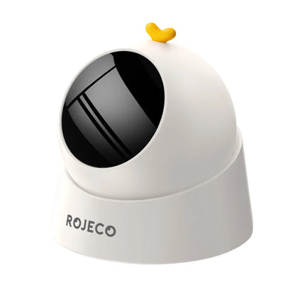 Automatic 360 Degree Laser Cat Toy - White