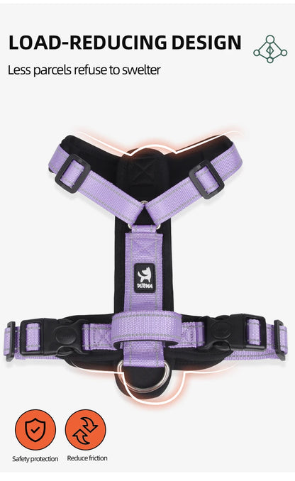 Escape-Proof Dog Harness with Control Handle - size reference