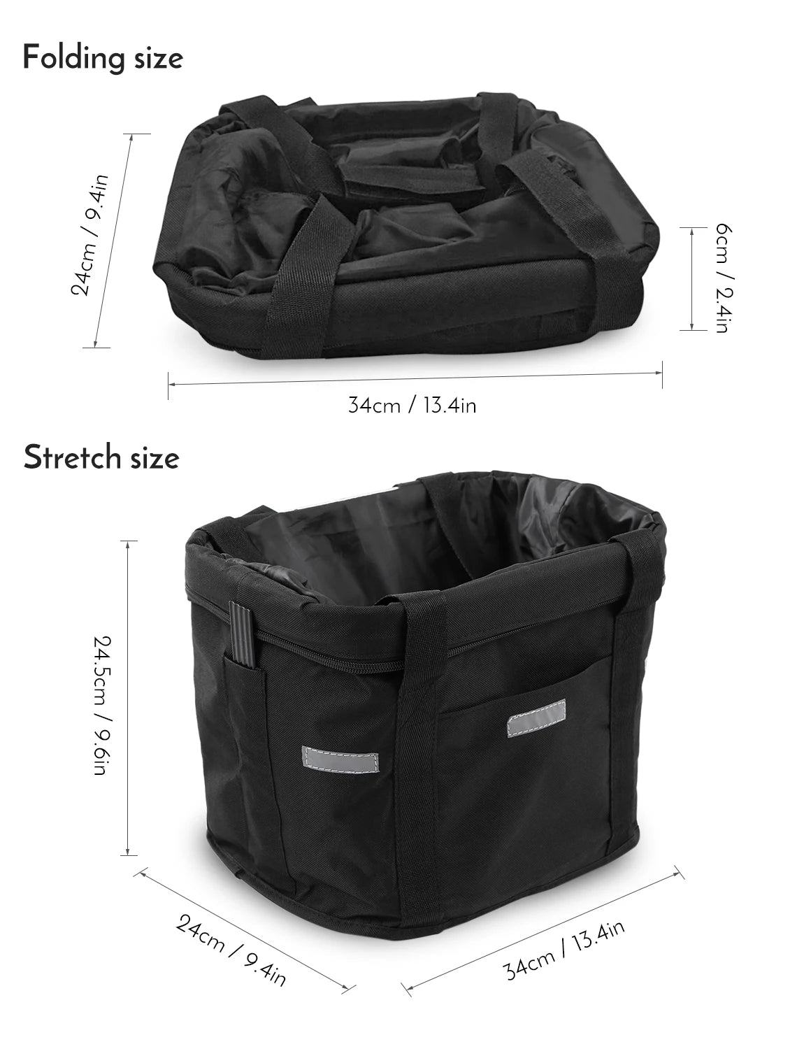 Removable Bicycle Pet Carrier Basket for Dogs and Cats - close-up