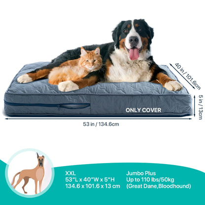 Orthopedic Dog Bed Cover for Large Dogs (Washable) - view 11