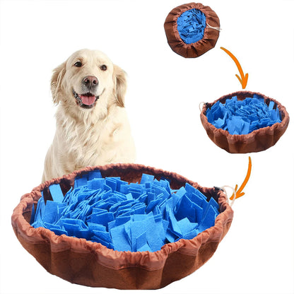 Washable Felt Snuffle Mat for Dog Slow Feeding and Training - detail