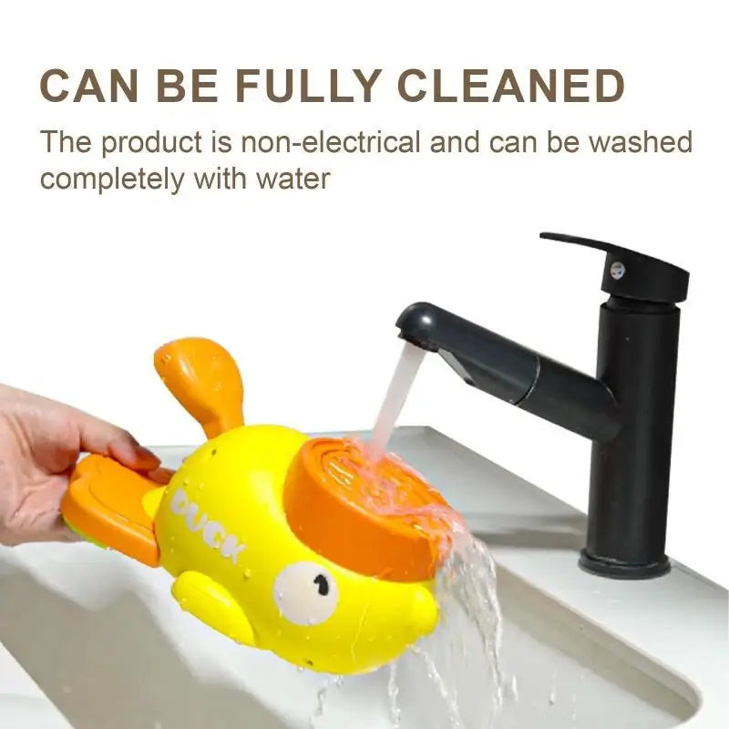Cartoon Duck Puzzle Feeder and Treat Dispenser - detail