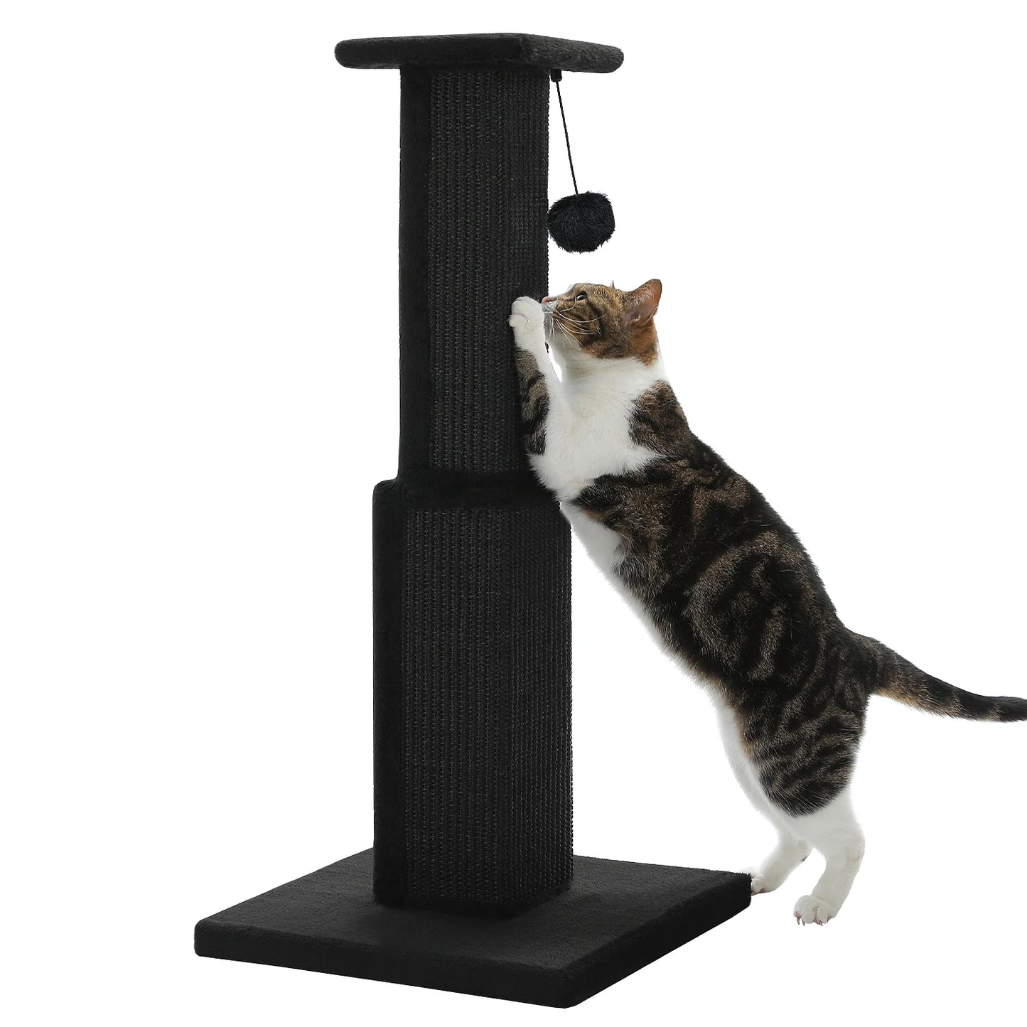 Large Sisal Cat Scratching Post with Dangling Ball - view 23
