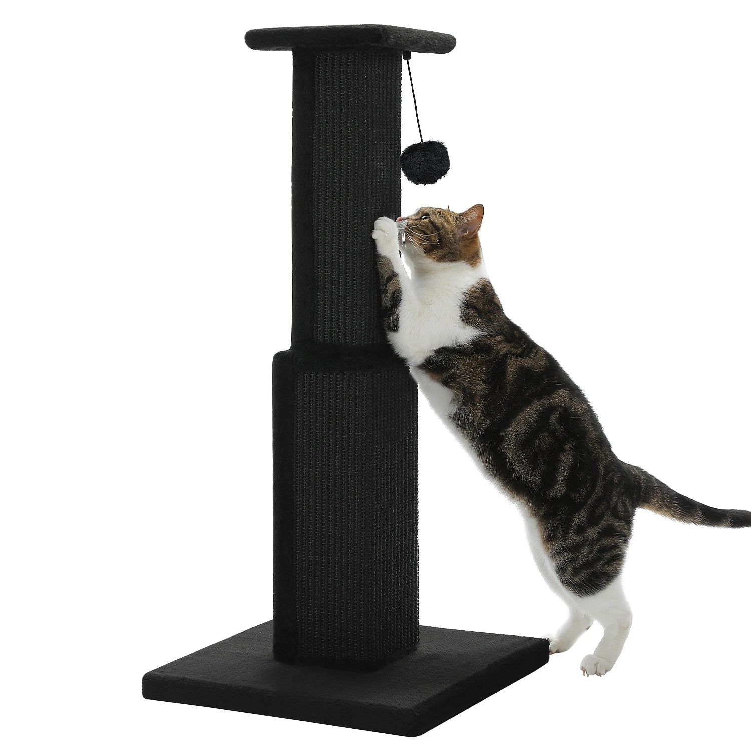 Large Sisal Cat Scratching Post with Dangling Ball - view 23