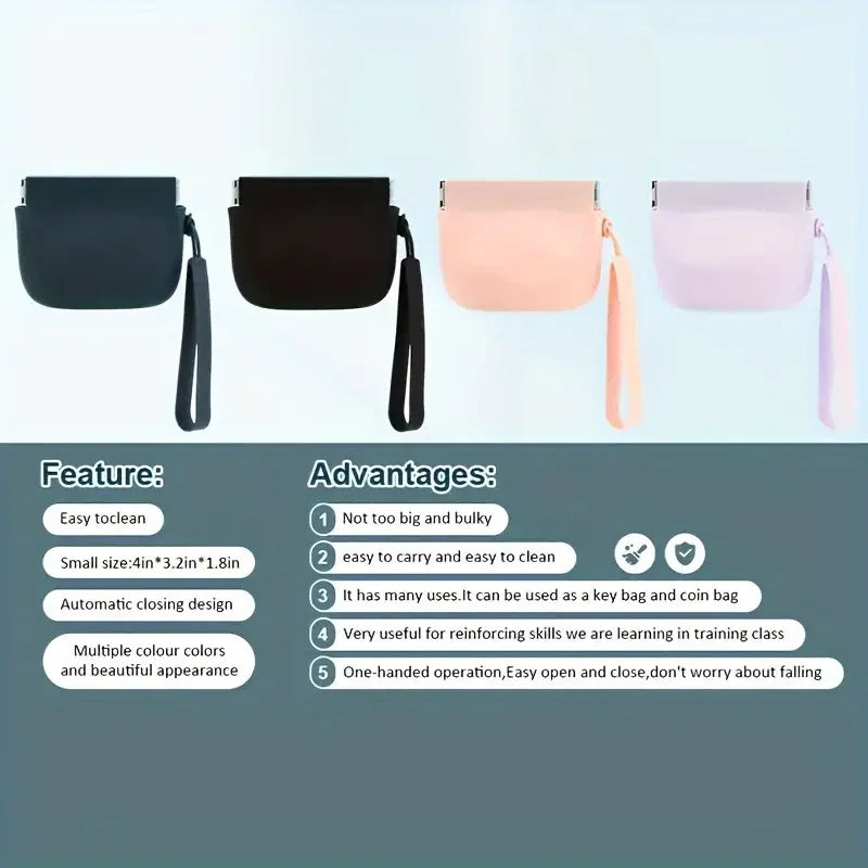 Portable Silicone Dog Treat Pouch for Training and Walks - view 15