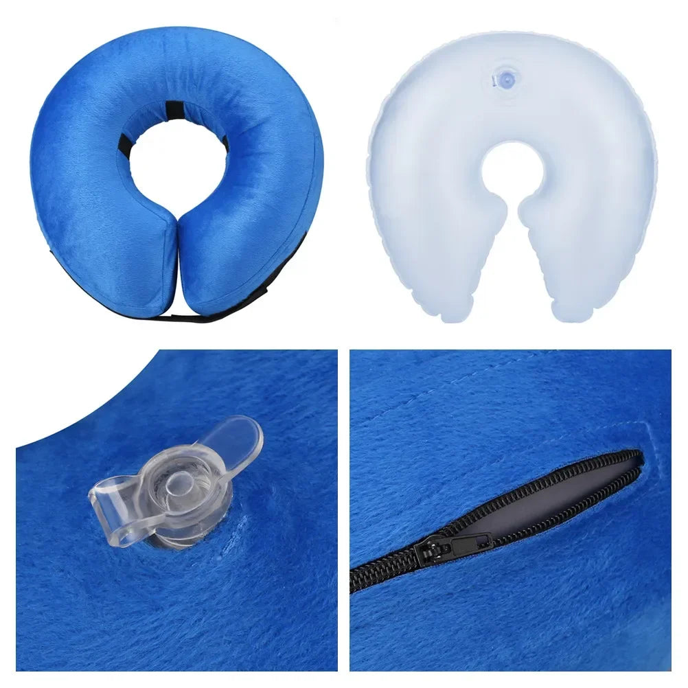 Inflatable Recovery Cone Collar for Dogs and Cats - feature view