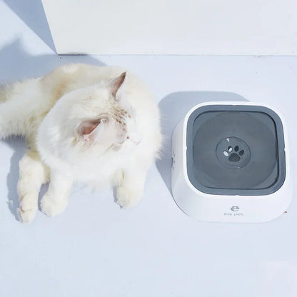 Anti-Spill Floating Pet Drinking Bowl - feature view
