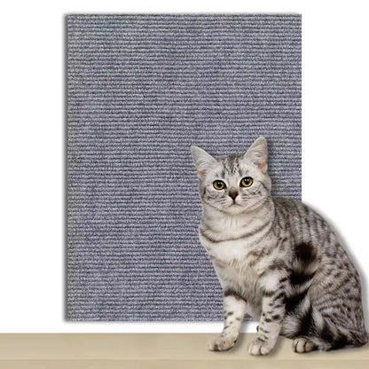 Self-Adhesive Cat Scratcher Sofa Protector - Gray / 40X200CM