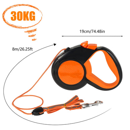 Hands Free Dog Leash with Waist Bag and Reflective Belt - view 15