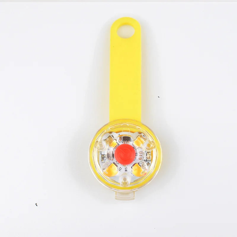 LED Waterproof Pet Collar Safety Light - YELLOW