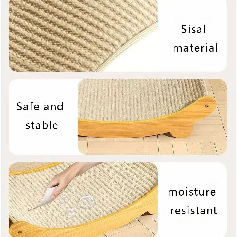 Detachable Cat Scratch Board with Sleeping Bed - view 11