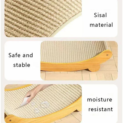 Detachable Cat Scratch Board with Sleeping Bed - view 11
