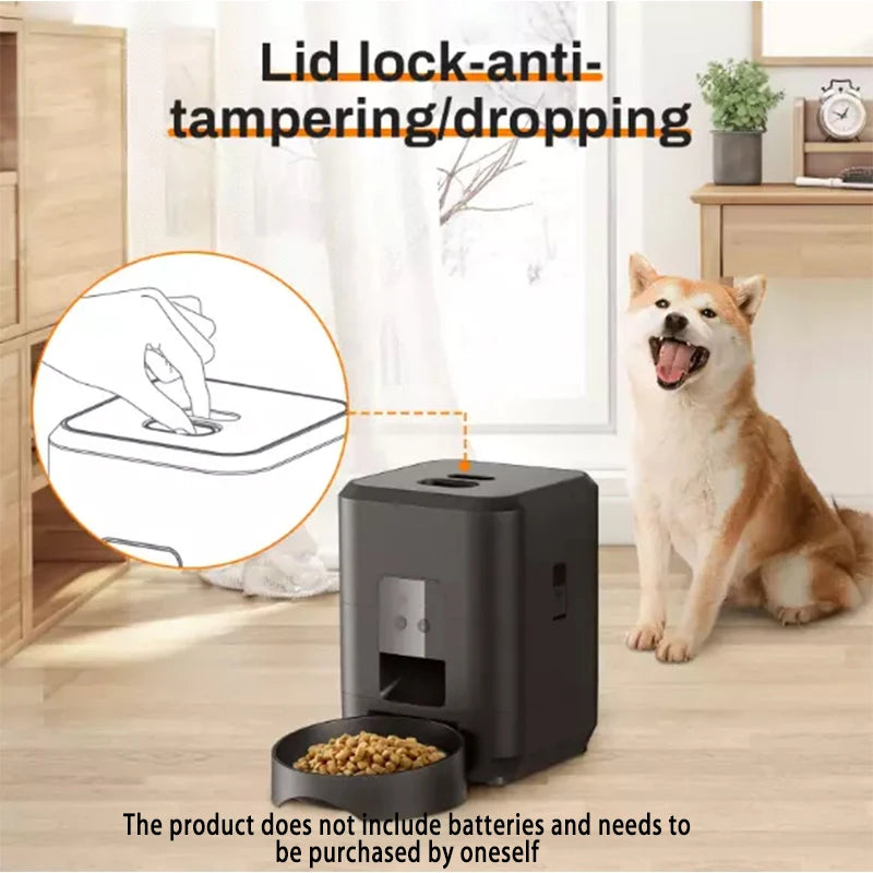 2L Programmable Auto Pet Feeder with Voice Recording - view 12