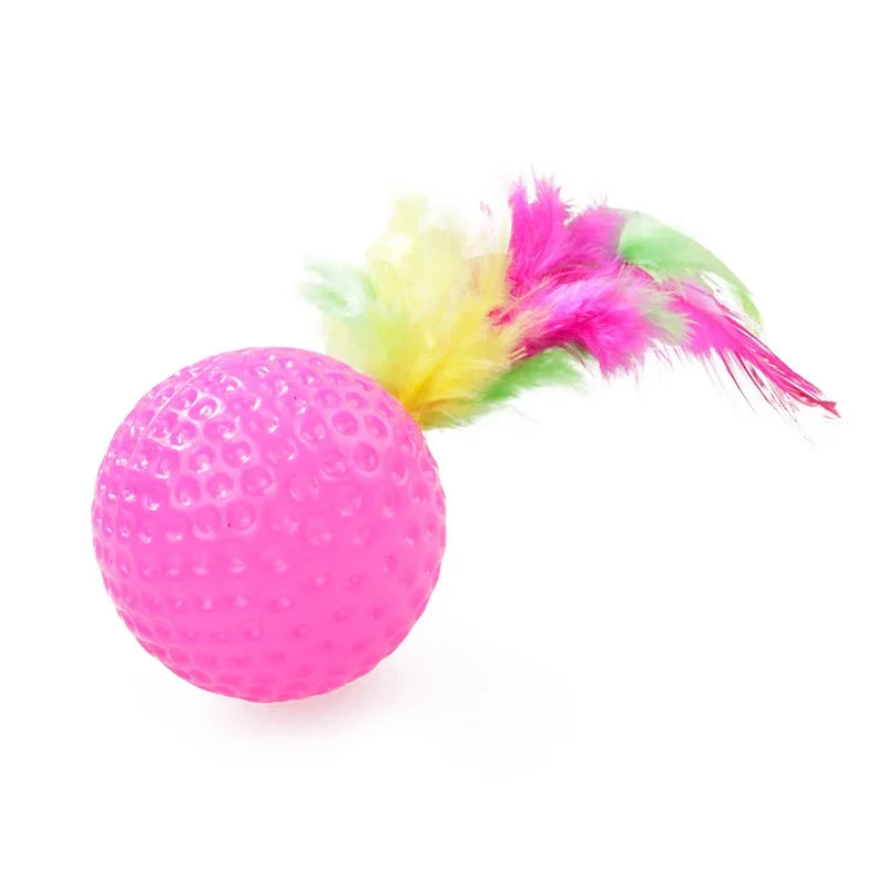 22 Piece Interactive Cat Toy Set with Tunnel and Wands - close-up