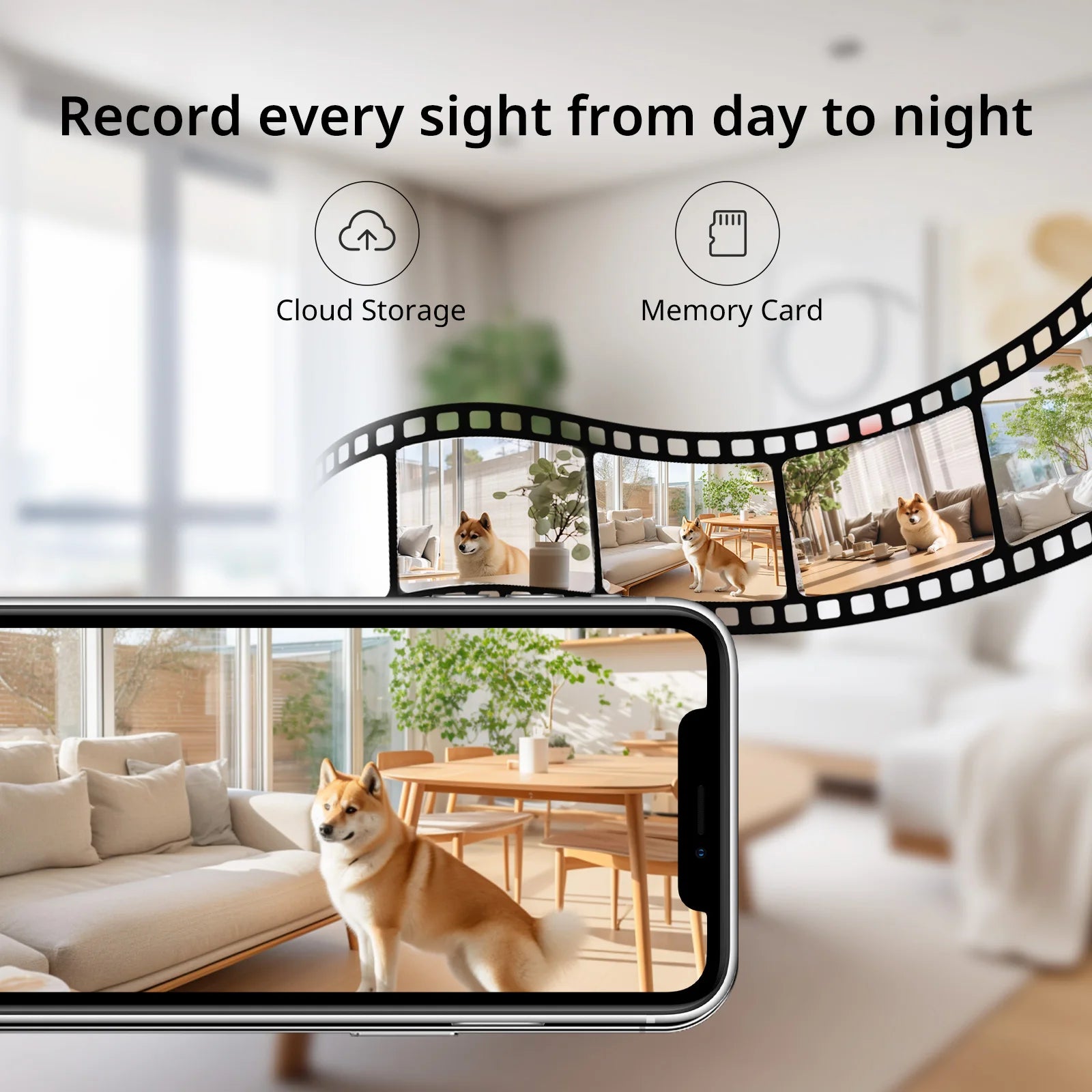 2K Pet Camera with WiFi App, 360 Pan-Tilt and 2-Way Audio - view 11