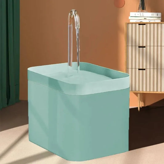 Auto Filter Pet Water Fountain (1.5L) - side view