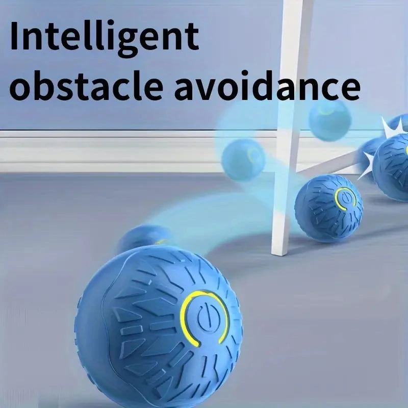 USB Rechargeable Smart Rolling Dog Ball - view 24