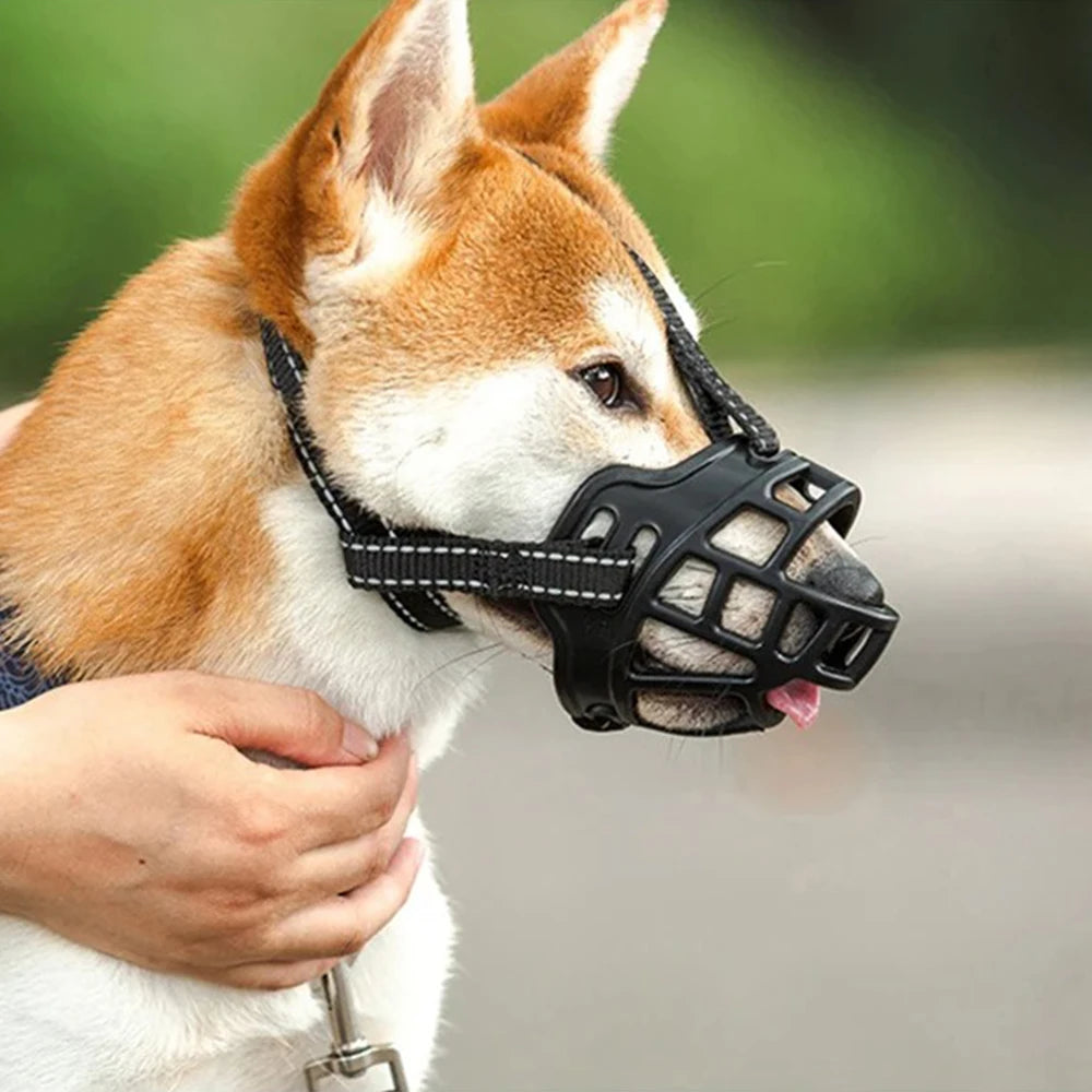 Breathable Anti-Barking Muzzle for Medium and Large Dogs - feature view