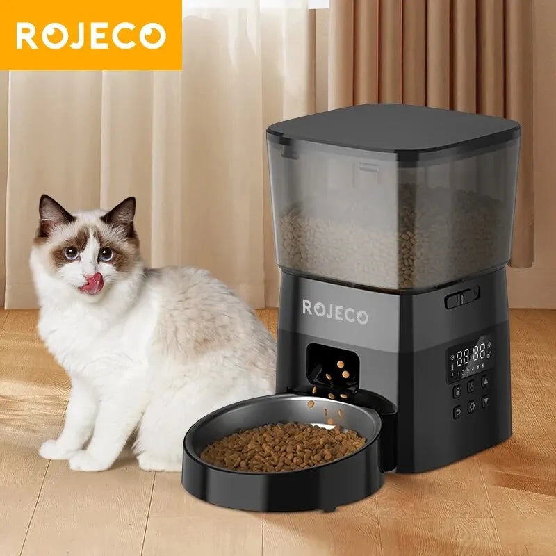 Automatic Pet Food Dispenser for Cats and Dogs