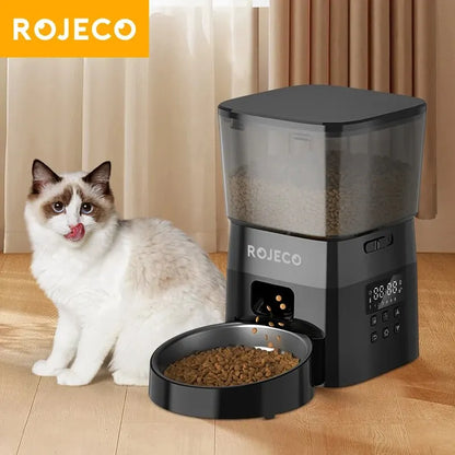 Automatic Pet Food Dispenser for Cats and Dogs