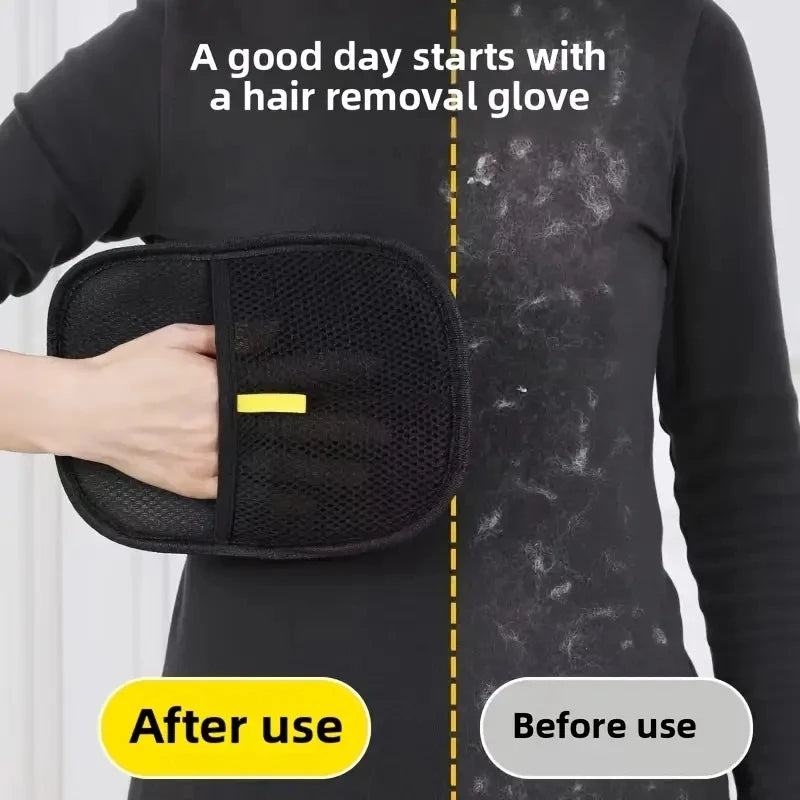 Washable Pet Hair Remover Gloves - side view