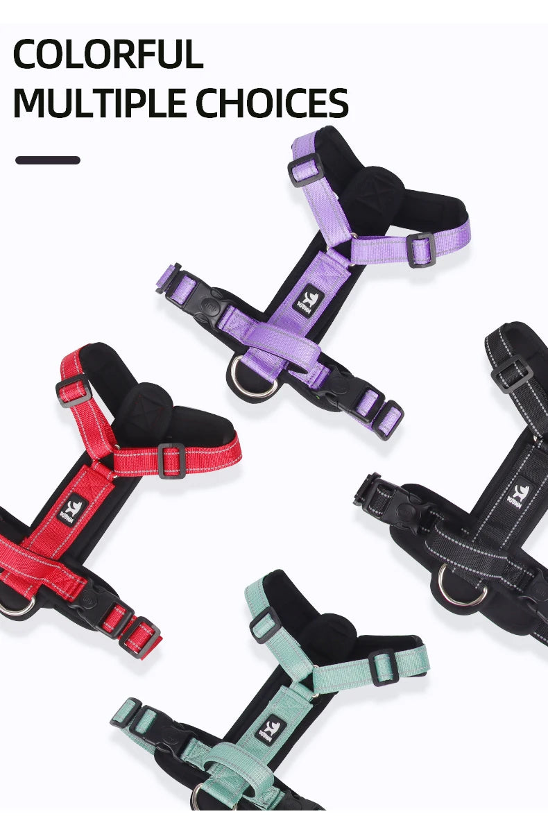 Escape-Proof Dog Harness with Control Handle - alternate angle