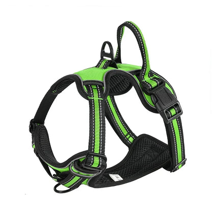 Adjustable No-Pull Reflective Dog Harness - lifestyle