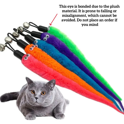Interactive Cat Wand Worm Refill Attachments - side view