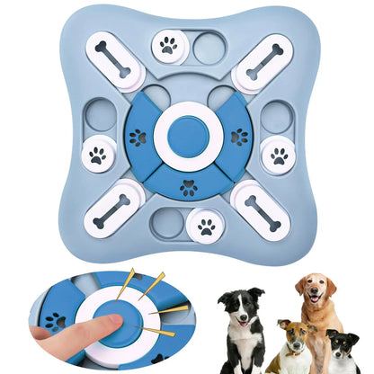 Slow Feeder Puzzle Bowl for Dogs and Cats