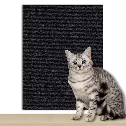 Self-Adhesive Cat Scratcher Sofa Protector - Black / 40X200CM