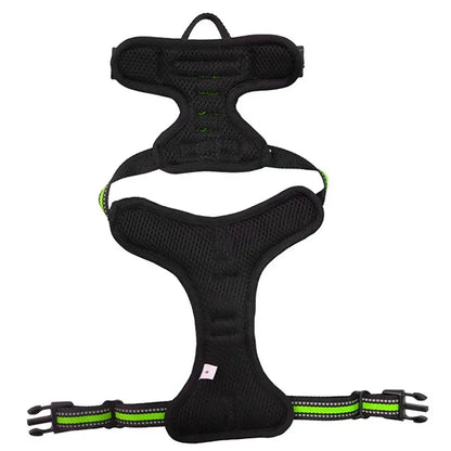 Adjustable No-Pull Reflective Dog Harness - size reference