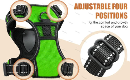 Rechargeable LED No-Pull Dog Harness - view 11