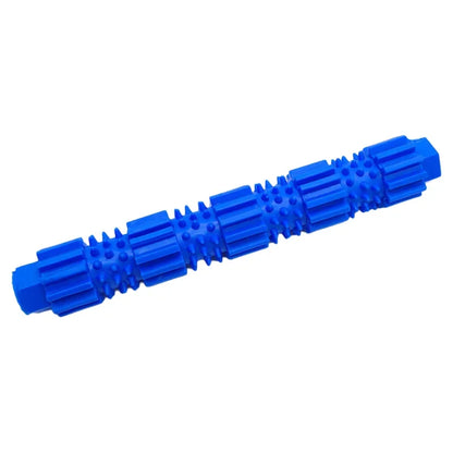 Indestructible Cooling Chew Toy and Treat Dispenser - Blue