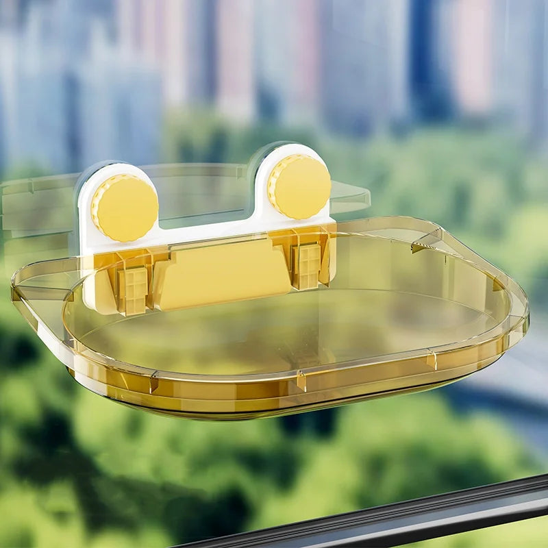 Cat Window Hammock with Suction Cups (Holds 20kg) - Yellow